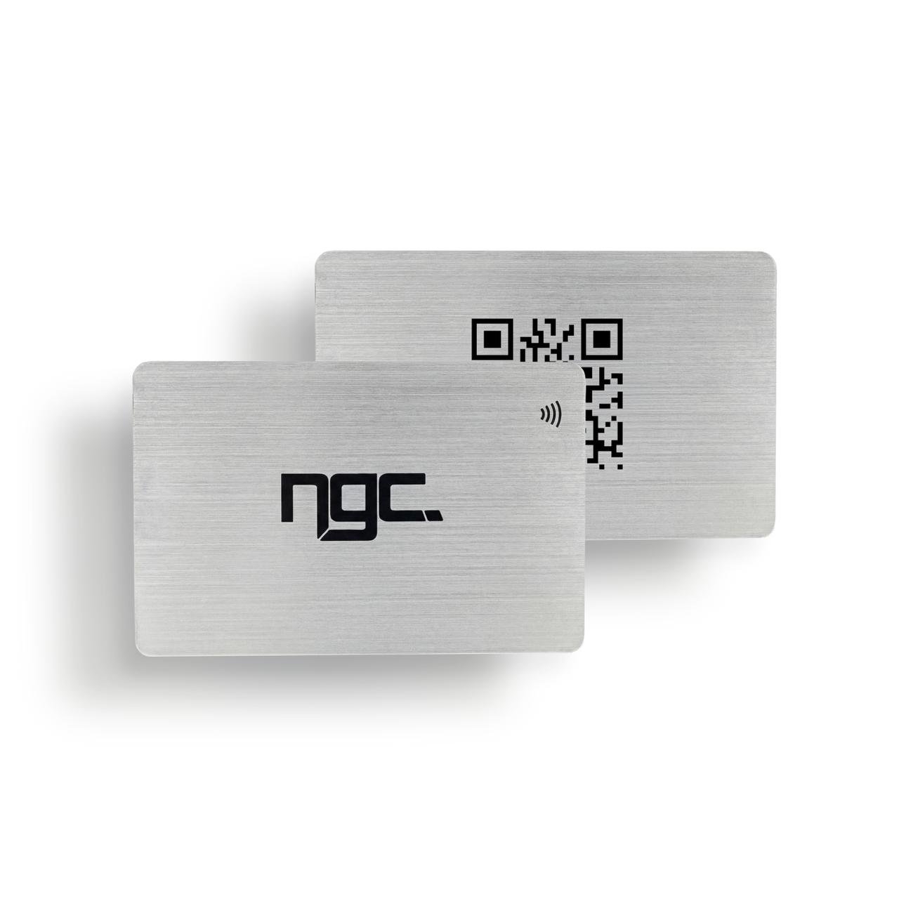 NGC Metal Stainless Steel Business Card